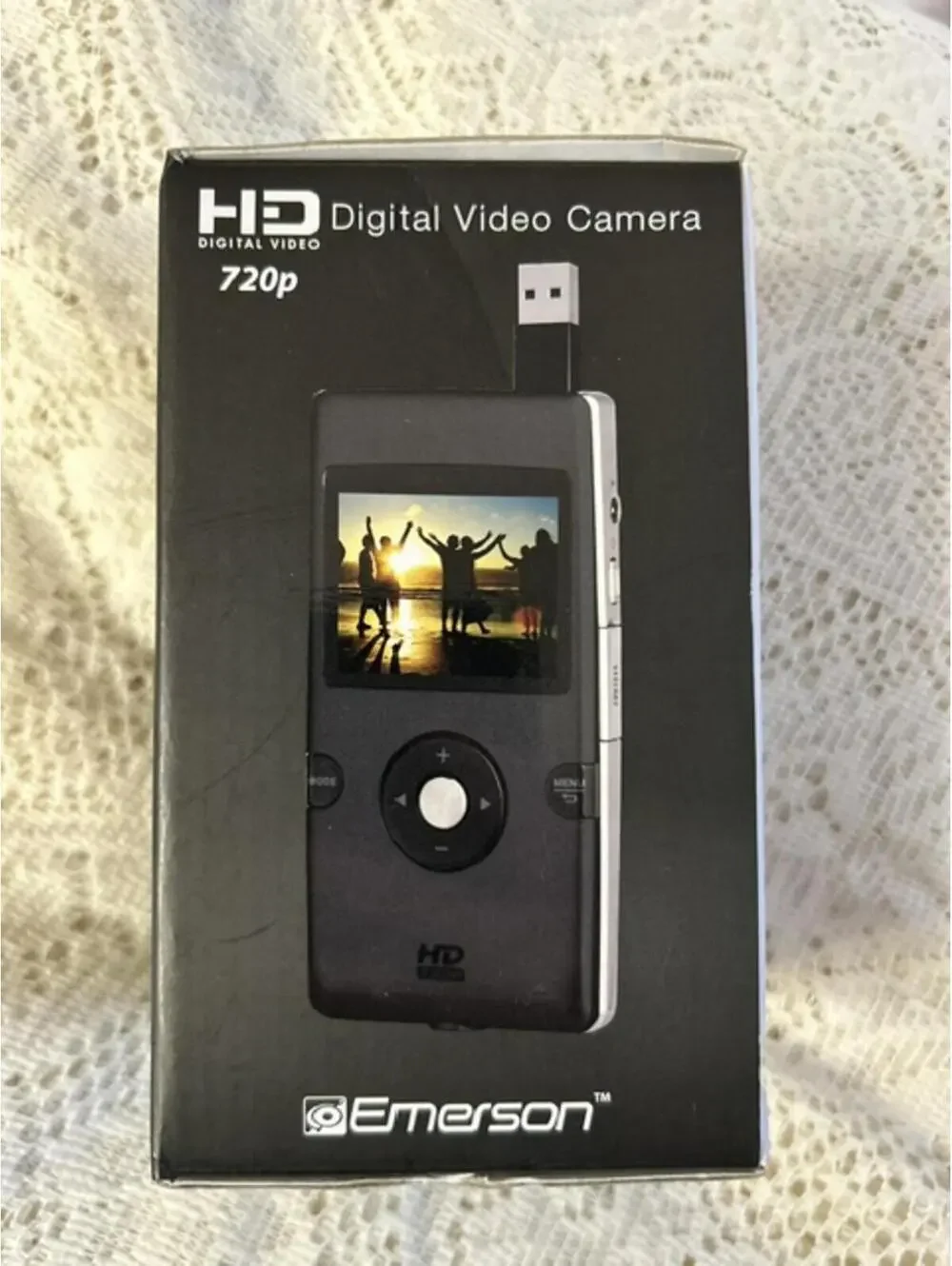 Emerson HD Digital Video Camera 720p with 5.0 Megapixel and 4x Digital Zoom